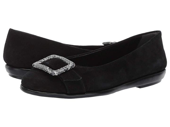 Aerosoles Bet Big (black Snake) Women's  Shoes