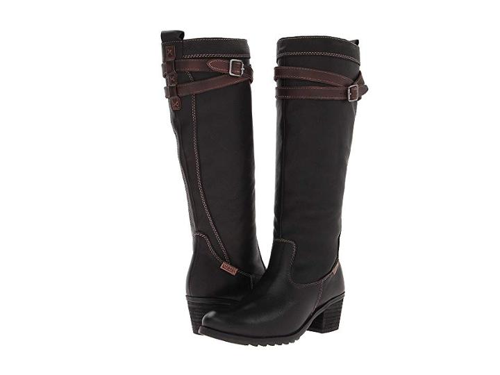 Pikolinos Andorra 913-9694 (black/olmo) Women's Boots
