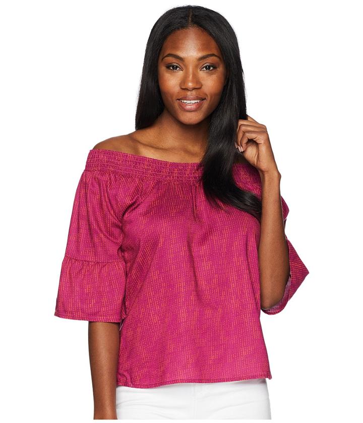 Prana Chryssa Top (purple Sprinkle) Women's Clothing