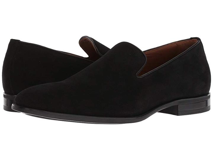 Aquatalia Aiden (black Suede) Men's Shoes