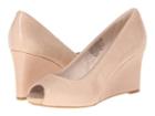 Rockport Seven To 7 Peep Toe Wedge (taupe) Women's Wedge Shoes