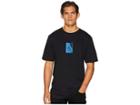 Volcom Half Tone Short Sleeve Basic Tee (black) Men's T Shirt