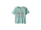 Lucky Brand Kids Short Sleeve Graphic Tee (little Kids/big Kids) (teal) Boy's T Shirt