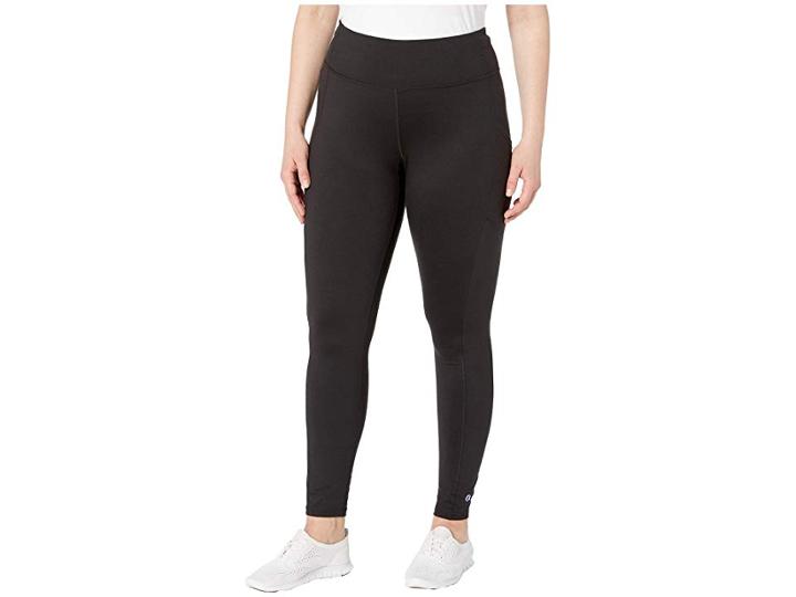 Champion Plus Gym Issue Tights (black) Women's Casual Pants