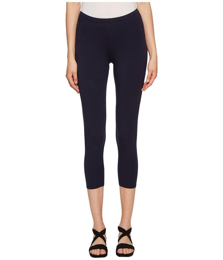 Eileen Fisher Cropped Leggings (midnight) Women's Casual Pants
