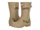Hunter Original Short Desert Camo Layers (pale Sand/sage/light Khaki Brown) Men's Rain Boots