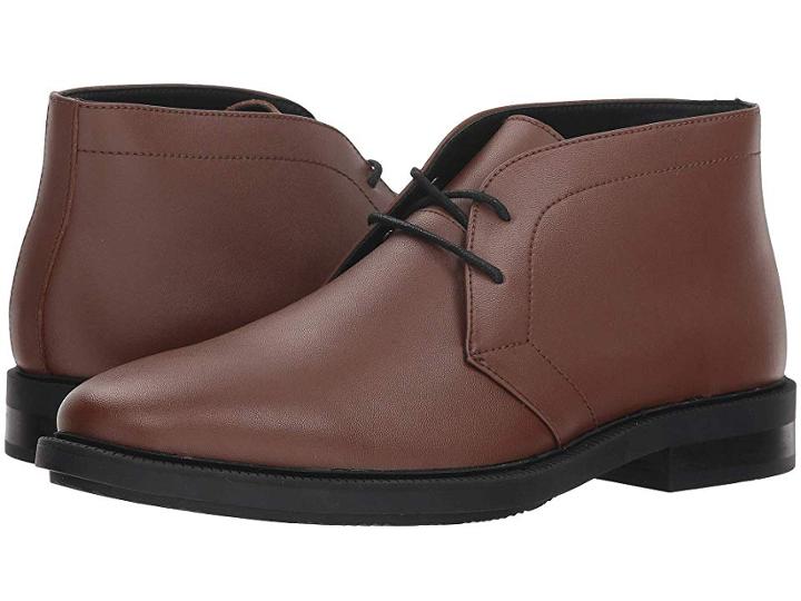 Calvin Klein Cam (new Tan Smooth Calf Leather) Men's Shoes