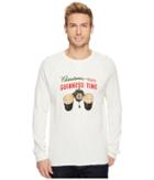 Lucky Brand Christmas Guinness Time Graphic Thermal (marshmallow) Men's T Shirt