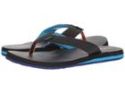 Flojos Jack (black/royal) Men's Toe Open Shoes