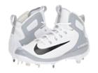 Nike Alpha Huarache Elite (white/black/wolf Grey) Men's Cleated Shoes