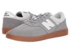 New Balance Numeric 617 (grey/gum) Men's Skate Shoes