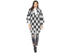 Collection Xiix Buffalo Check Jacket (white) Women's Coat