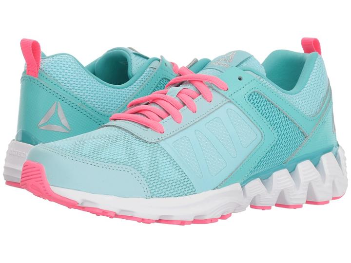 Reebok Kids Zigkick2k18 (big Kid) (blue Lagoon/turquoise) Girls Shoes