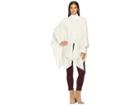 Lauren Ralph Lauren Pointelle Lace Stitch Ruana (ivory) Women's Clothing