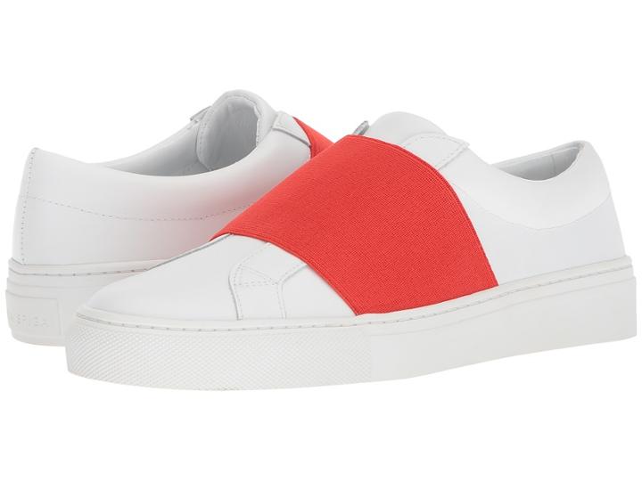 Via Spiga Saran (porcelain/poppy Red Leather) Women's Shoes