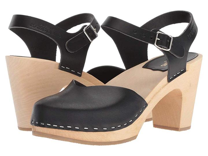 Swedish Hasbeens Covered Super High (black) High Heels