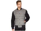Ugg Gavin Wool Bomber Jacket (medium Heather Grey/black) Men's Coat