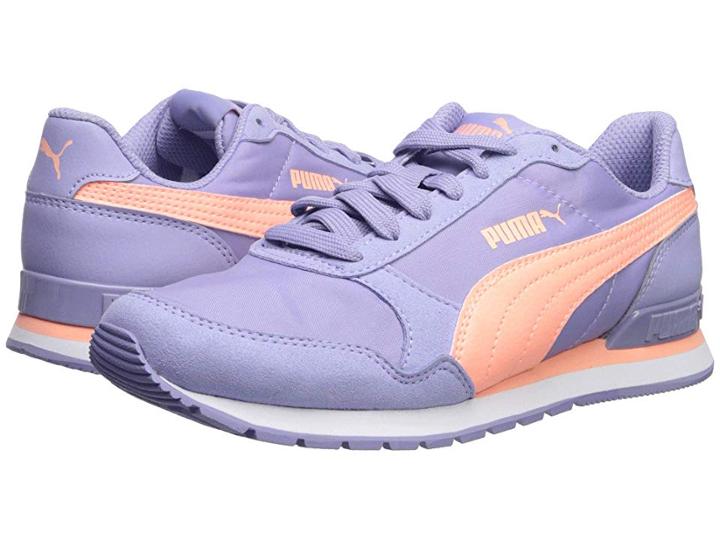 Puma Kids St Runner V2 Nl (big Kid) (sweet Lavender/bright Peach/puma White) Kids Shoes