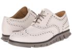 Cole Haan Zerogrand Wing Ox (moonbeam/black) Men's Lace Up Wing Tip Shoes