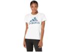 Adidas Troical Badge Of Sport Tee (white) Women's T Shirt