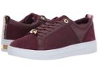 Ted Baker Kulei (purple Leather) Women's Lace Up Casual Shoes