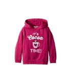 Peek Its Cocoa Time Hoodie (toddler/little Kids/big Kids) (fuchsia) Girl's Sweatshirt