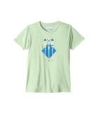 Columbia Kids Reel Adventurer Short Sleeve Shirt (little Kids/big Kids) (key West Oars Graphic) Girl's Short Sleeve Pullover
