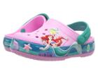 Crocs Kids Crocband Princess Ariel Clog (toddler/little Kid) (carnation) Girls Shoes