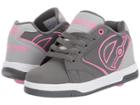 Heelys Propel 2.0 (little Kid/big Kid/adult) (charcoal/grey/pink) Kids Shoes