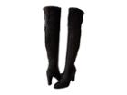 Ivanka Trump Sarena (black Stretch) Women's Dress Zip Boots
