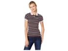 U.s. Polo Assn. Stripe Polo (anthracite) Women's Clothing