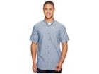 Billabong All Day Oxford Short Sleeve Shirt (blue) Men's Short Sleeve Button Up