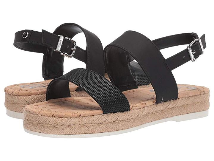 Circus By Sam Edelman Ani (black Diamond Square Emboss/super Buck) Women's Shoes