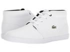 Lacoste Asparta 118 1 P (white/white) Men's Shoes