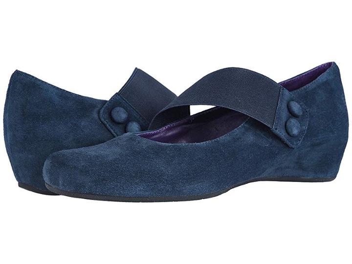 Vaneli Mabel (navy Suede/match Elastic) Women's Shoes