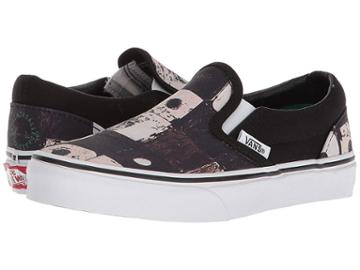 Vans Kids Classic Slip-on X A Tribe Called Quest (little Kid/big Kid) ((atcq) Black) Kids Shoes