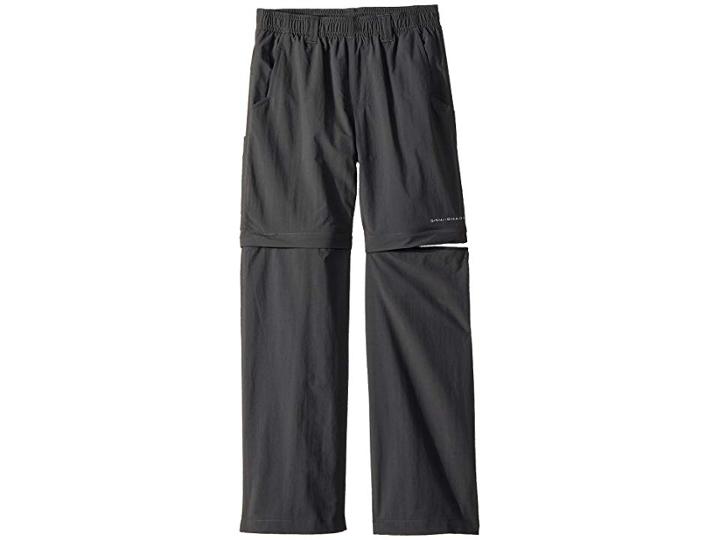 Columbia Kids Backcasttm Convertible Pants (little Kids/big Kids) (grill) Boy's Casual Pants
