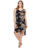 Karen Kane Plus Plus Size High-low Hem Dress (print) Women's Dress