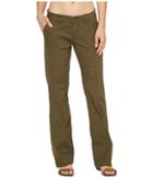 Prana Mazie Pants (cargo Green) Women's Casual Pants