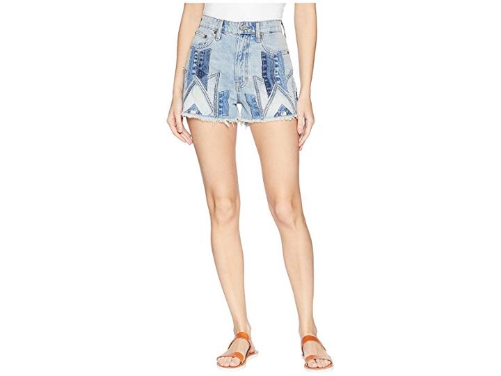 Lucky Brand Lucky Pins Shorts In Motif Garden Ridge (motif Garden Ridge) Women's Shorts