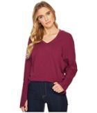 Heather Eartha Pullover (berry) Women's Clothing