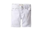 Levi's(r) Kids Sideseam Bermuda Shorts (toddler) (white) Girl's Shorts