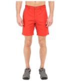 Mountain Khakis Slim Fit Poplin Short (tomato) Men's Shorts