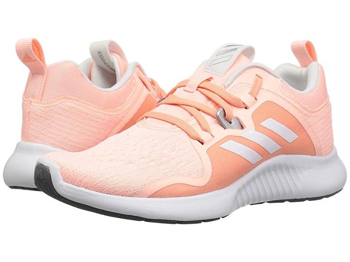 Adidas Running Edgebounce (clear Orange/white/copper Metallic) Women's Shoes