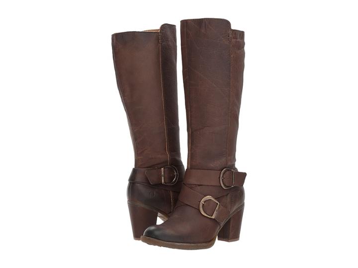Born Cresent (tan (natural)) Women's Dress Pull-on Boots