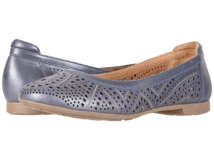 Earth Royale (navy Pearlized Metallic Leather) Women's Shoes