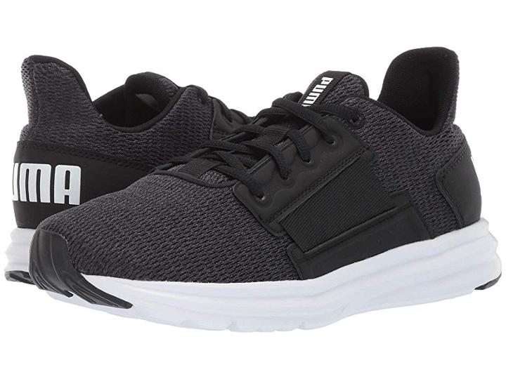 Puma Enzo Street Heather (puma Black/asphalt/puma White) Women's Shoes