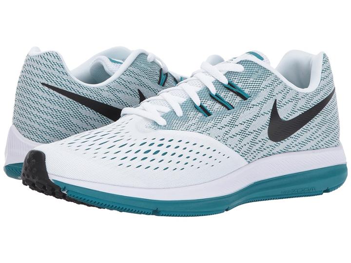 Nike Zoom Winflo 4 (white/black/blustery) Men's Running Shoes