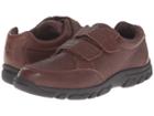 Hush Puppies Kids Jace (little Kid/big Kid) (brown Leather) Boy's Shoes