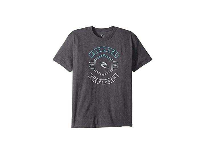 Rip Curl Kids Beach Break Premium Tee (big Kids) (black) Boy's T Shirt